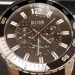 Hugo Boss men's Watch Chronograph Yachting EUC.